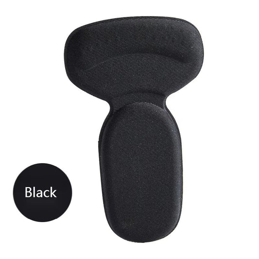 Zaokae 2-in-1 T-Shape Heel Grips and Shoe Cushions, Foam Insert Pads for Blister Prevention and Loose Shoe Size Adjustment, 1 Pair